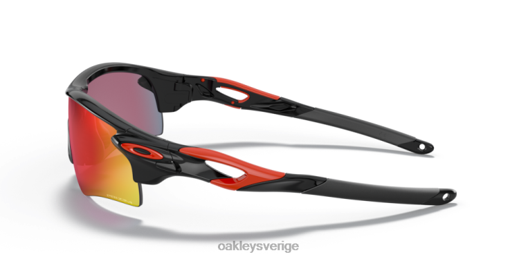 Oakley radarlåsbana (låg bropassning) T8RX0704 prizm väglinser, polerad svart båge