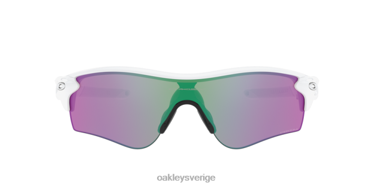 Oakley radarlåsbana (låg bropassning) T8RX0715 prizm golflinser, vit ram