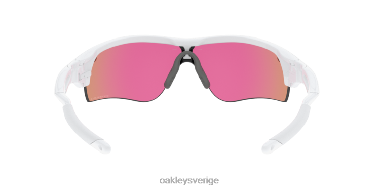 Oakley radarlåsbana (låg bropassning) T8RX0715 prizm golflinser, vit ram