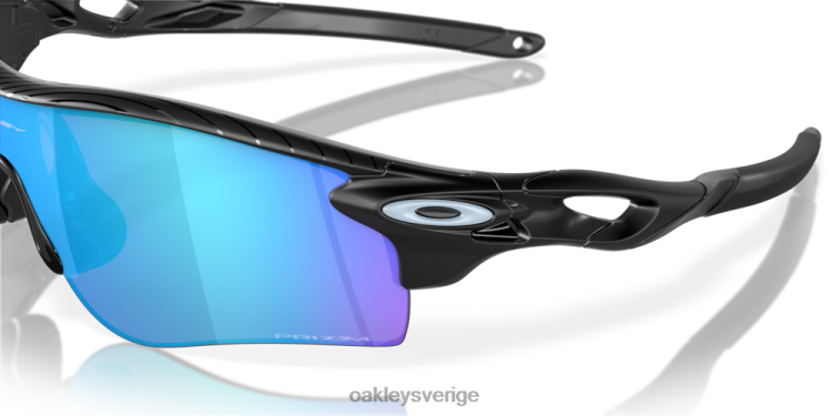 Oakley radarlåsbana (låg bropassning) omringar samlingen T8RX0258 prizm safir linser, matt svart båge