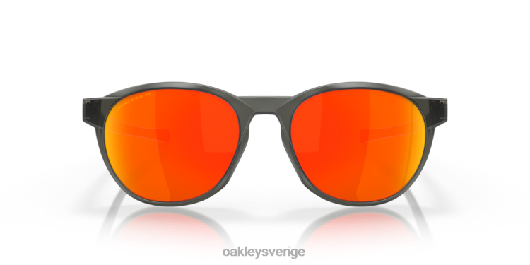 Oakley reedmace T8RX0201 prizm ruby ​​polariserade linser, mattgrå rökbåge