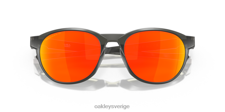 Oakley reedmace T8RX0201 prizm ruby ​​polariserade linser, mattgrå rökbåge