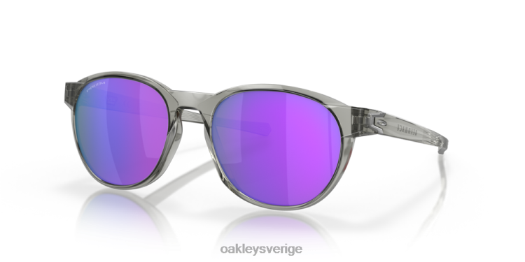 Oakley reedmace T8RX0204 prizm violetta linser, grå bläckbåge