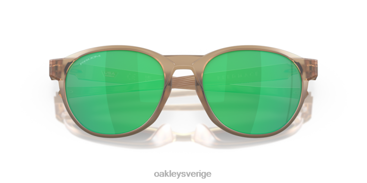 Oakley reedmace (låg bropassning) T8RX0660 prizm jade linser, matt sepia båge