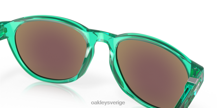Oakley reedmace (låg bropassning) T8RX0664 prizm safir polariserade linser, transparent celeste båge