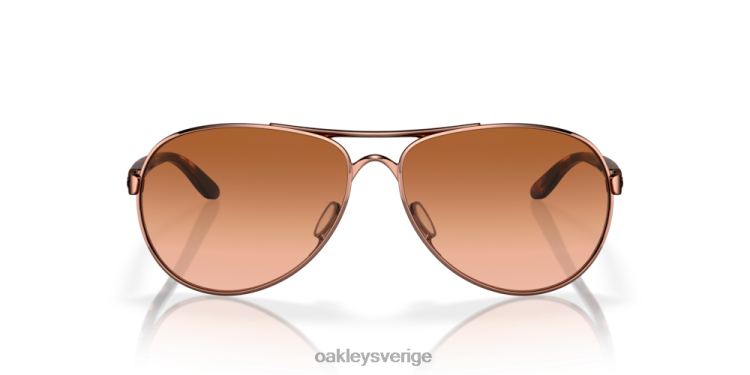 Oakley respons T8RX0478 vr50 bruna gradientlinser, båge i roséguld