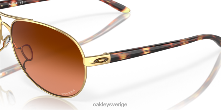 Oakley respons T8RX0486 prizm bruna gradientlinser, båge i polerat guld