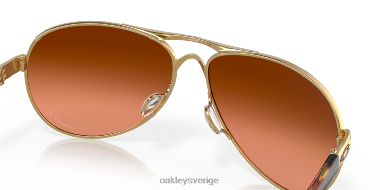 Oakley respons T8RX0486 prizm bruna gradientlinser, båge i polerat guld