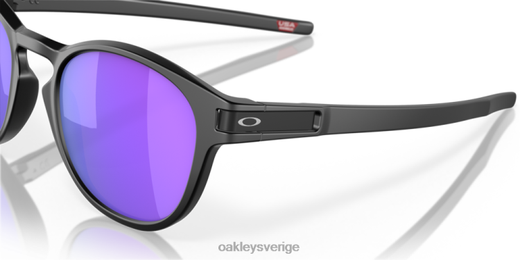 Oakley spärr T8RX0853 prizm violetta linser, mattsvart båge