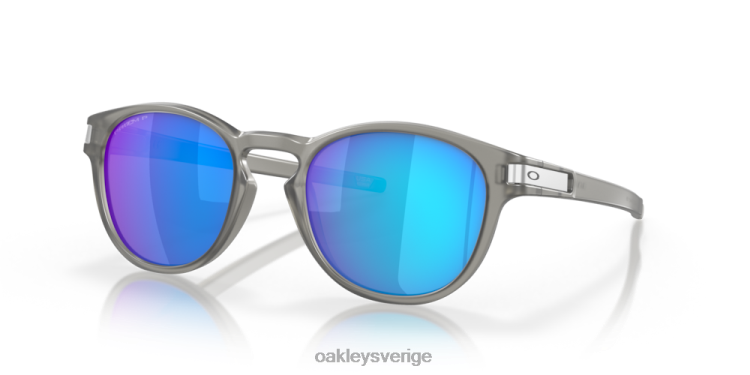Oakley spärr (låg bryggpassning) T8RX0907 prizm safirpolariserade linser, mattgrå bläckbåge