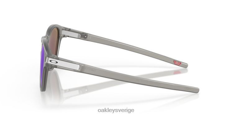 Oakley spärr (låg bryggpassning) T8RX0907 prizm safirpolariserade linser, mattgrå bläckbåge