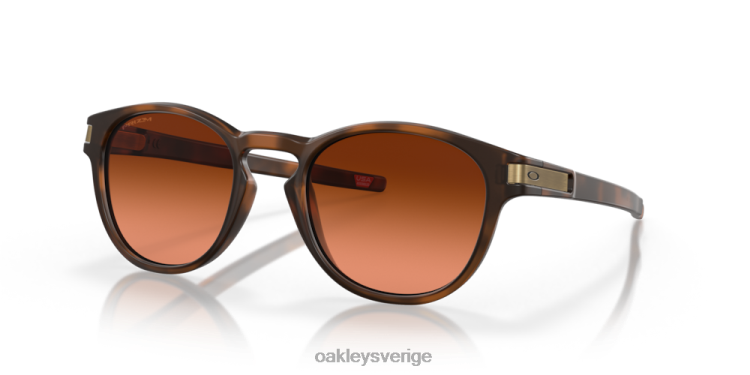 Oakley spärr (låg bryggpassning) T8RX0909 prizm bruna gradientlinser, mattbrun sköldpaddsbåge