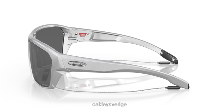 Oakley split shot x-silver samling T8RX0934 prizm svarta linser, x-silver båge
