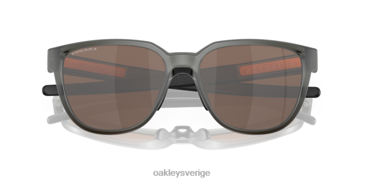 Oakley ställdon T8RX0832 prizm tungsten linser, matt grå rök ram