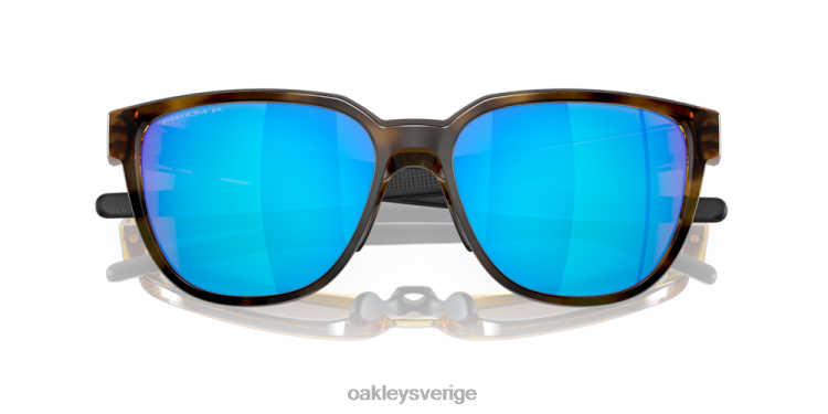 Oakley ställdon T8RX0833 prizm safir polariserade linser, brun sköldpaddsbåge