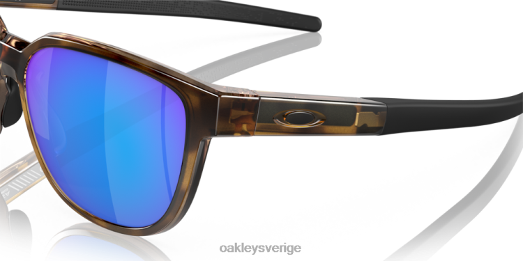 Oakley ställdon T8RX0833 prizm safir polariserade linser, brun sköldpaddsbåge