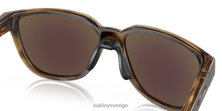 Oakley ställdon T8RX0833 prizm safir polariserade linser, brun sköldpaddsbåge