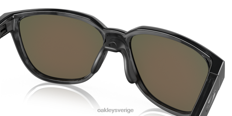 Oakley ställdon T8RX0834 prizm ruby ​​polariserade linser, svart sköldpaddsbåge