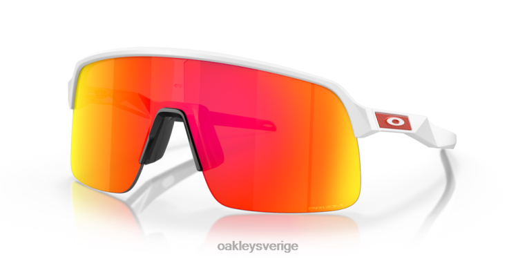 Oakley sutro lite T8RX0228 prizm ruby ​​linser, matt vit båge