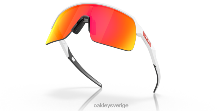 Oakley sutro lite T8RX0228 prizm ruby ​​linser, matt vit båge