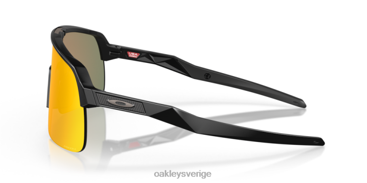 Oakley sutro lite (låg bryggpassning) T8RX0449 prizm ruby ​​linser, matt svart båge