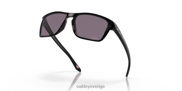Oakley sylas (låg bryggpassning) T8RX0958 prizm grå linser, polerad svart båge