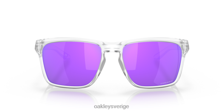 Oakley sylas (låg bryggpassning) T8RX0965 prizm violetta linser, matt klar ram