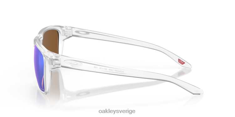 Oakley sylas (låg bryggpassning) T8RX0965 prizm violetta linser, matt klar ram