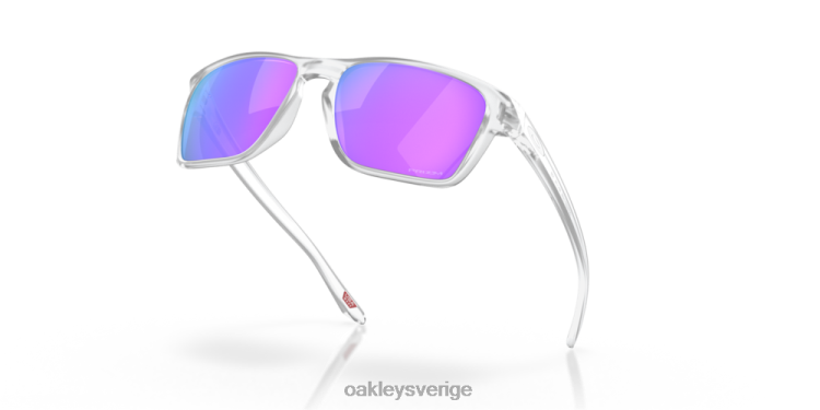 Oakley sylas (låg bryggpassning) T8RX0965 prizm violetta linser, matt klar ram