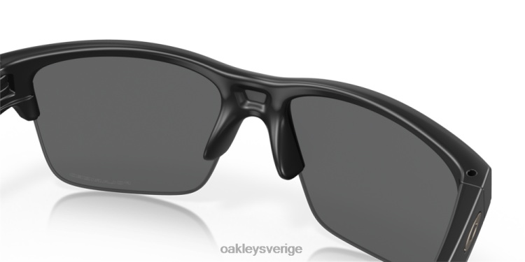 Oakley tunnlänk T8RX0895 svarta iridiumpolariserade linser, mattsvart båge