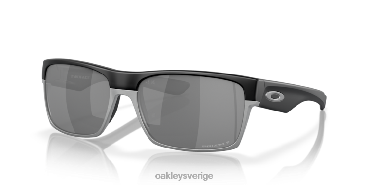 Oakley två ansikten T8RX0688 prizm svarta polariserade linser, mattsvart båge