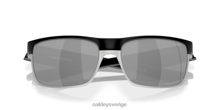 Oakley två ansikten T8RX0688 prizm svarta polariserade linser, mattsvart båge