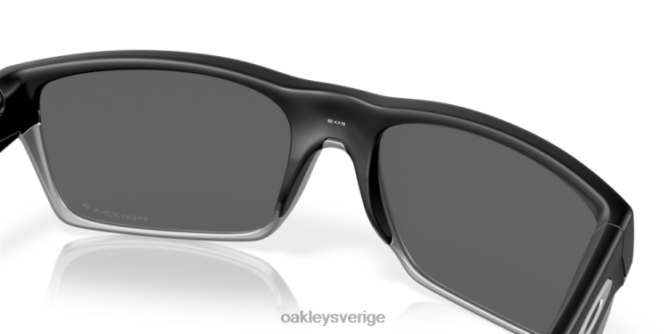 Oakley två ansikten T8RX0688 prizm svarta polariserade linser, mattsvart båge