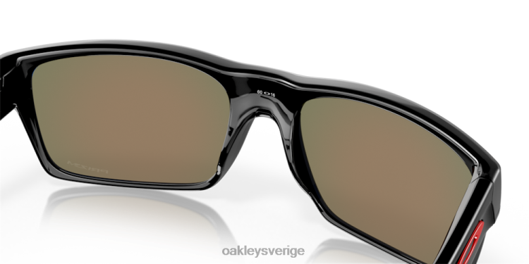 Oakley två ansikten T8RX0692 prizm ruby ​​linser, polerad svart båge