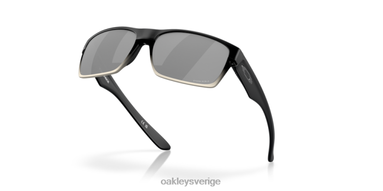 Oakley tvåsidig maskinistsamling T8RX0687 krom iridium linser, matt svart båge