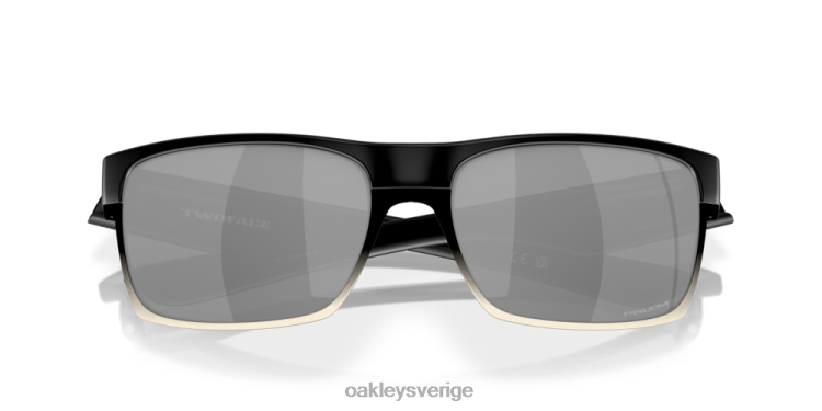 Oakley tvåsidig maskinistsamling T8RX0687 krom iridium linser, matt svart båge