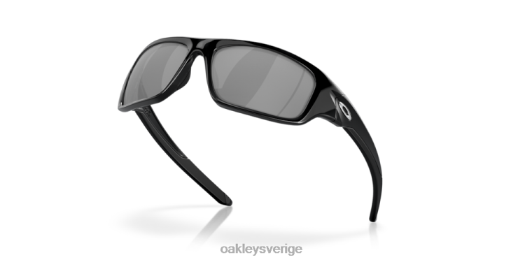 Oakley ventil T8RX0773 svarta iridiumlinser, polerad svart båge