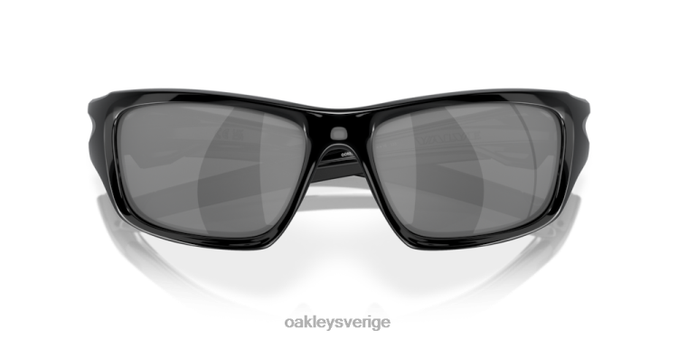 Oakley ventil T8RX0773 svarta iridiumlinser, polerad svart båge