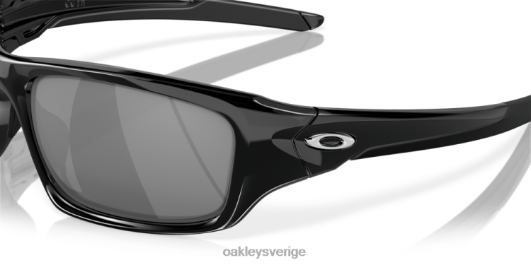 Oakley ventil T8RX0773 svarta iridiumlinser, polerad svart båge