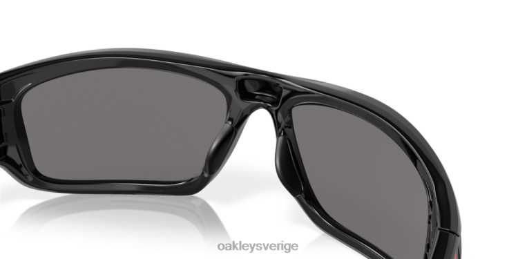 Oakley ventil T8RX0774 positiva röda iridiumlinser, polerad svart båge