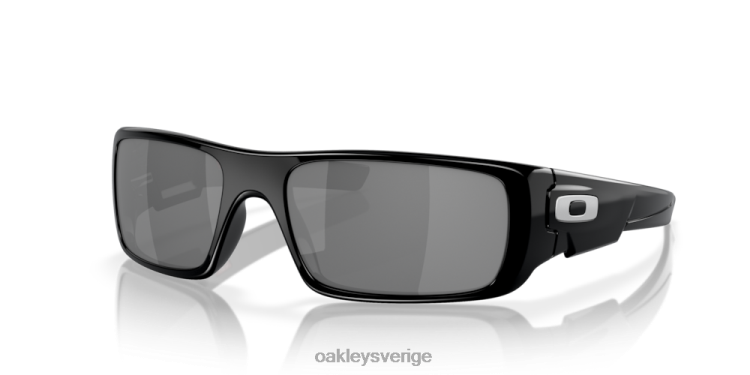 Oakley vevaxel T8RX0248 svarta iridiumlinser, polerad svart båge