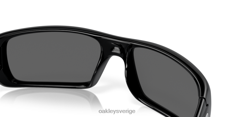 Oakley vevaxel T8RX0248 svarta iridiumlinser, polerad svart båge