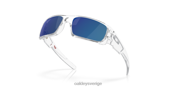Oakley vevaxel T8RX0251 ice iridium linser, polerad klar ram