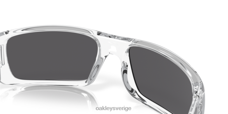 Oakley vevaxel T8RX0251 ice iridium linser, polerad klar ram