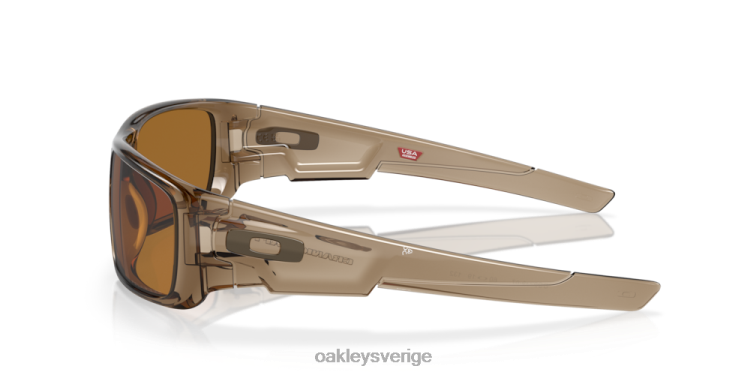 Oakley vevaxel T8RX0253 volfram iridium polariserade linser, brun rökram