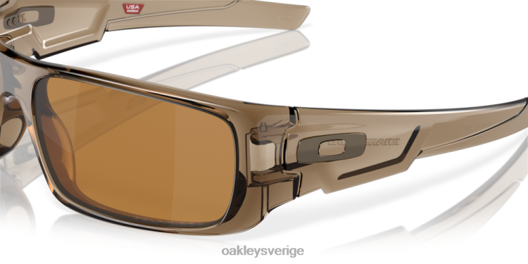 Oakley vevaxel T8RX0253 volfram iridium polariserade linser, brun rökram