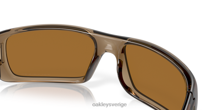 Oakley vevaxel T8RX0253 volfram iridium polariserade linser, brun rökram