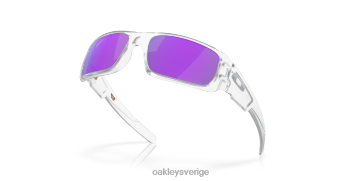 Oakley vevaxel T8RX0254 violett iridium polariserade linser, matt klar ram