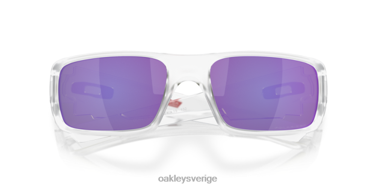 Oakley vevaxel T8RX0254 violett iridium polariserade linser, matt klar ram