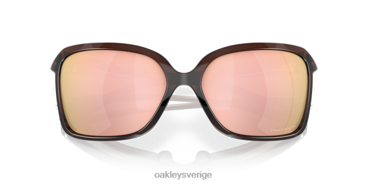 Oakley wildrye T8RX0289 prizm roséguld polariserade linser, polerad ametistbåge